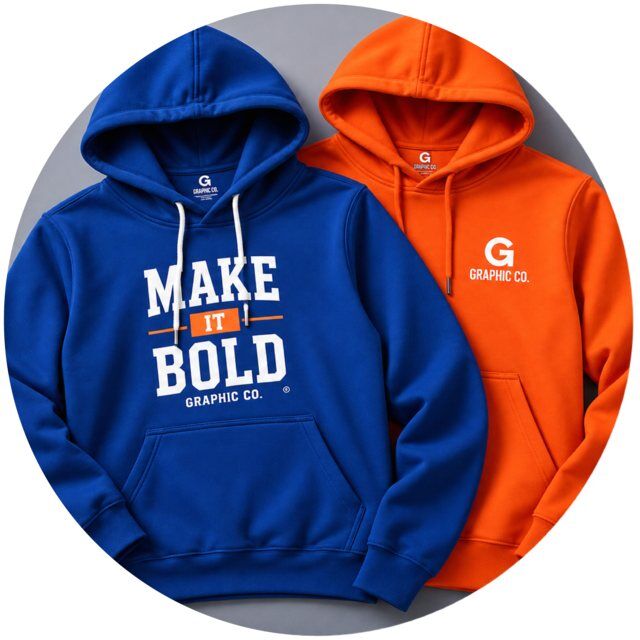 Custom printed hoodies - Jovi Printing Houston
